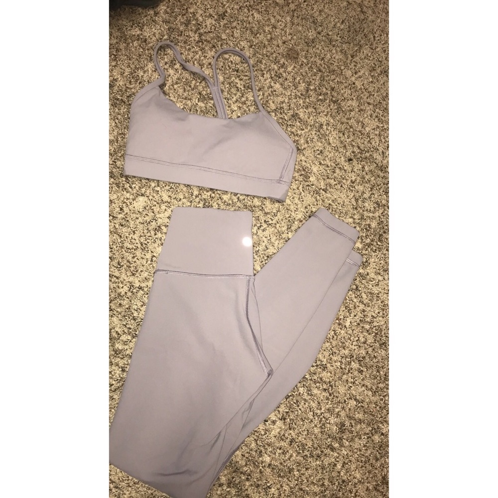 💜LULU LIGHT PURPLE MATCHING SET SIZE 4!!!💜